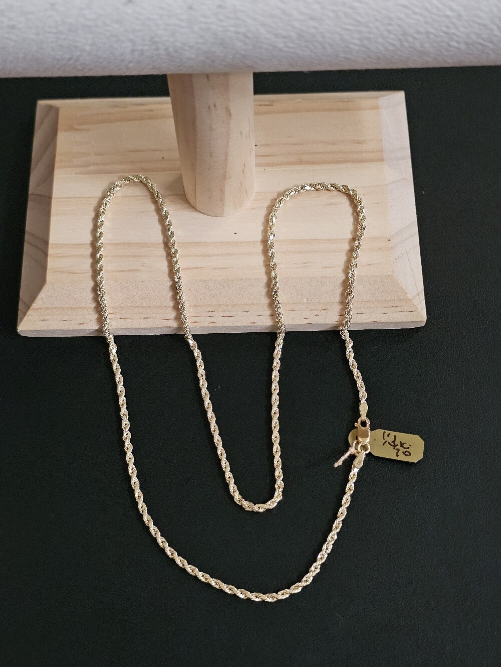 14k Gold Necklace 20 Inch